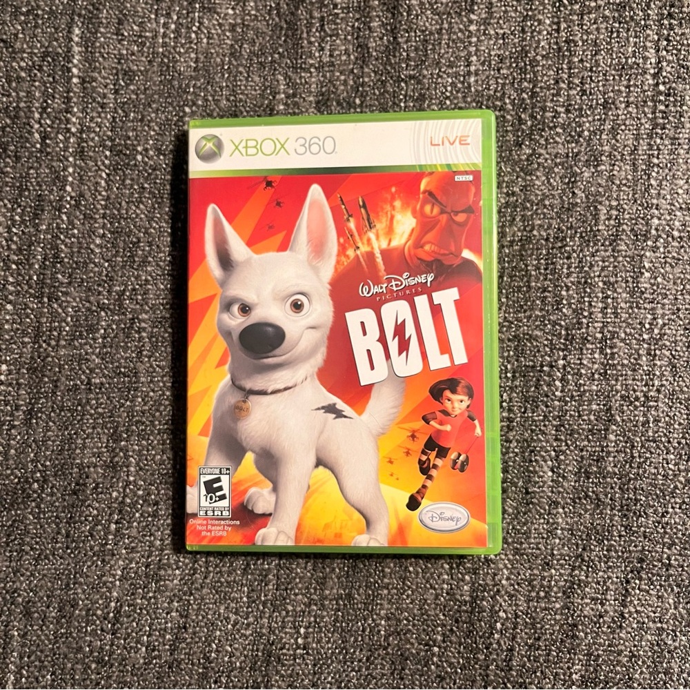 Bolt Xbox 360 Game Complete Walt Disney